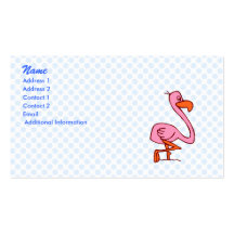 Flip Flamingo Business Cards
