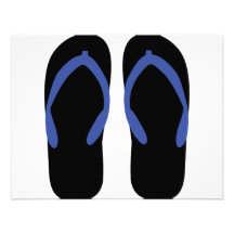 flip-flop icon personalized invites