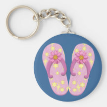 Flip Flop Keychain