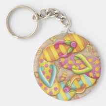 FLIP FLOP KEYCHAIN