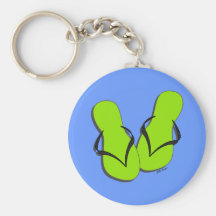 Flip Flop Parade Keychain