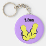 Flip Flop Parade Keychain