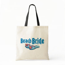 Flip Flops Beach Bride Canvas Bag