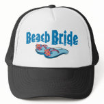 Flip Flops Beach Bride Mesh Hats