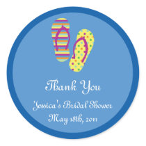 Flip Flops Favour Sticker