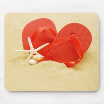 Flip-Flops Mousepad