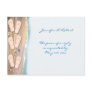 Flip Flops on the Beach RSVP Postcard