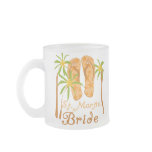 Flip Flops St. Martin Bride Coffee Mug