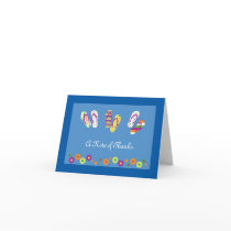Flip Flops Thank You Card