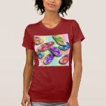 FLIP FLOPS Womens Dark Tees