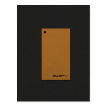 Flip Party Invitation Postcards