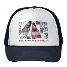 Flippers for Romney Cap Hat