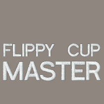Flippy Cup Master embroidered shirts