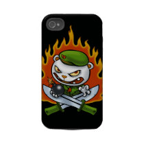 Flippy Fire! Tough Iphone 4 Case