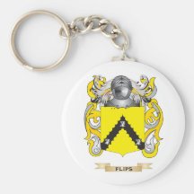 Flips Coat of Arms Keychain