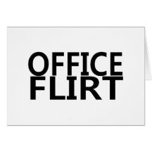 Flirt de bureau cartes
