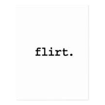 flirt. postcards