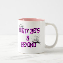Flirty 30s coffee mugs