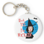 Flirty Wicked Witch Key Chain