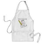 Flirty You're on my To Do List Apron