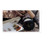 Flly Fishing Rod and Reel Business Card