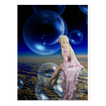 FLOAT ME TO THE MOON POST CARD