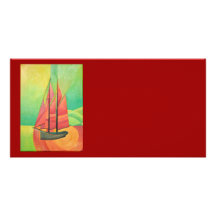 Float My Boat Photo Card