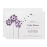 Floating Dandelion Shower/Party Invitation