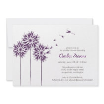 Floating Dandelion Shower/Party Invitation