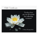 Floating Lotus Flower Certificate Personalized Invites