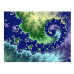 Floating Out  - Fractal Postcard