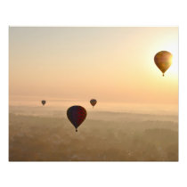Floating over the early morning photo art