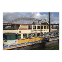 Floating pancake restaurant photo art