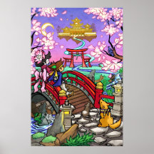 Floating Temple Print