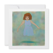 Floating woman odd strange outsider brut folk art