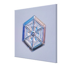 Flocon de neige 8 toile tendue