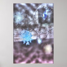 flocons de neige affiche