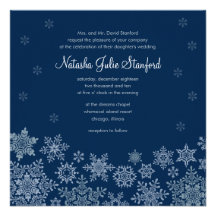 Flocons de neige d'hiver épousant la carte carrée 