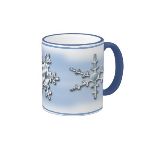 Flocons de neige mug