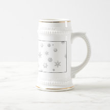 Flocons de neige tasses