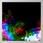 FLOCS D'ARC-EN-CIEL POSTERS