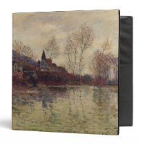Floods at Giverny, 1886 (oil on canvas) binders