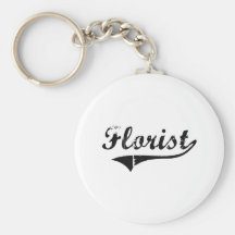 Floor Manager Professional Job Keychain