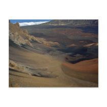 Floor of the Haleakala Crater, Maui, Hawaii, U.S.A Postcards