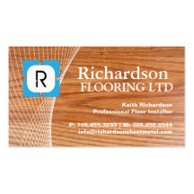 FLOORING COMPANY BUSINESS CARD