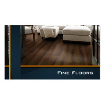 Flooring, Construction Business Card