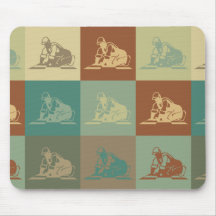 Flooring Pop Art Mouse Pads