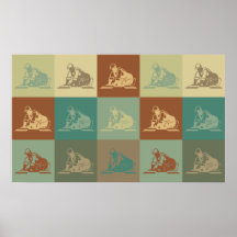 Flooring Pop Art Print