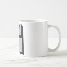 Floppy disc coffee mugs