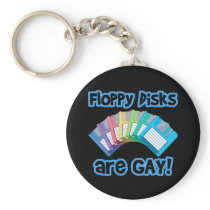 Floppy Discs are Gay Keychains